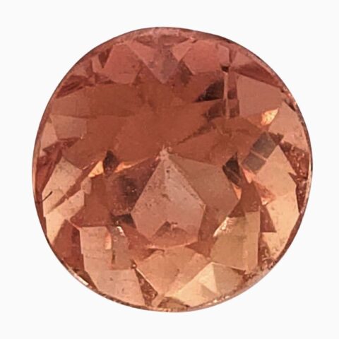 Natural pinkish-orange imperial topaz gemstone