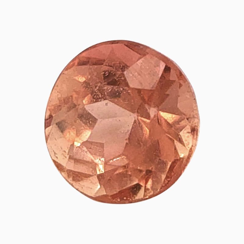 Natural pinkish-orange imperial topaz gemstone