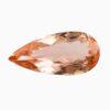 Natural orange imperial topaz gemstone