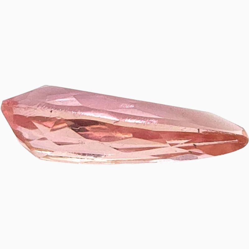 orange-pink imperial topaz gemstone
