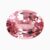 Natural pink imperial topaz gemstone