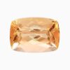 Natural orange imperial topaz gemstone