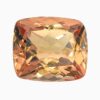 Natural orange imperial topaz gemstone