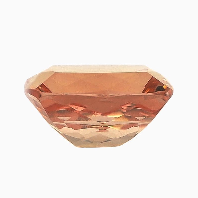 orange imperial topaz gemstone