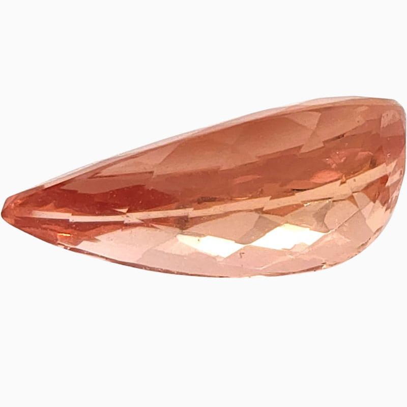 orange imperial topaz gemstone