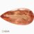 Natural orange imperial topaz gemstone