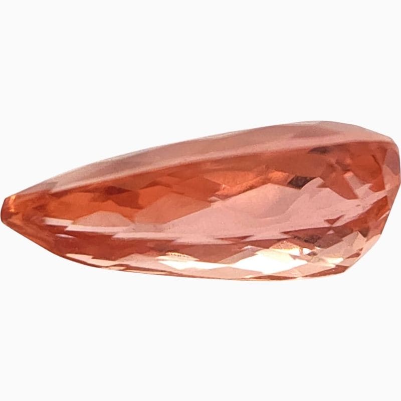orange imperial topaz gemstone