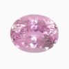 Natural kunzite gemstone