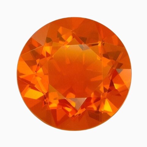 Natural Mexican fire opal gemstone