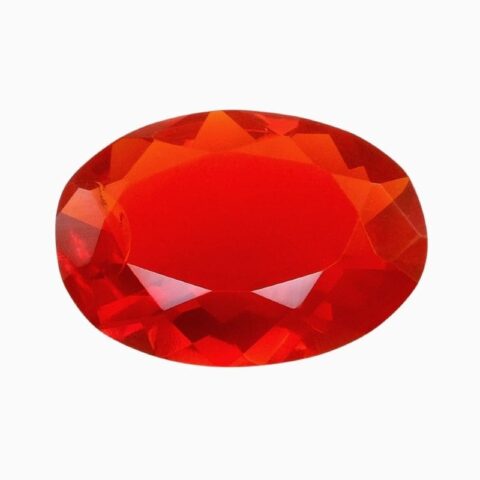 Natural Mexican fire opal gemstone