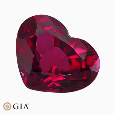 Natural heated mozambique ruby