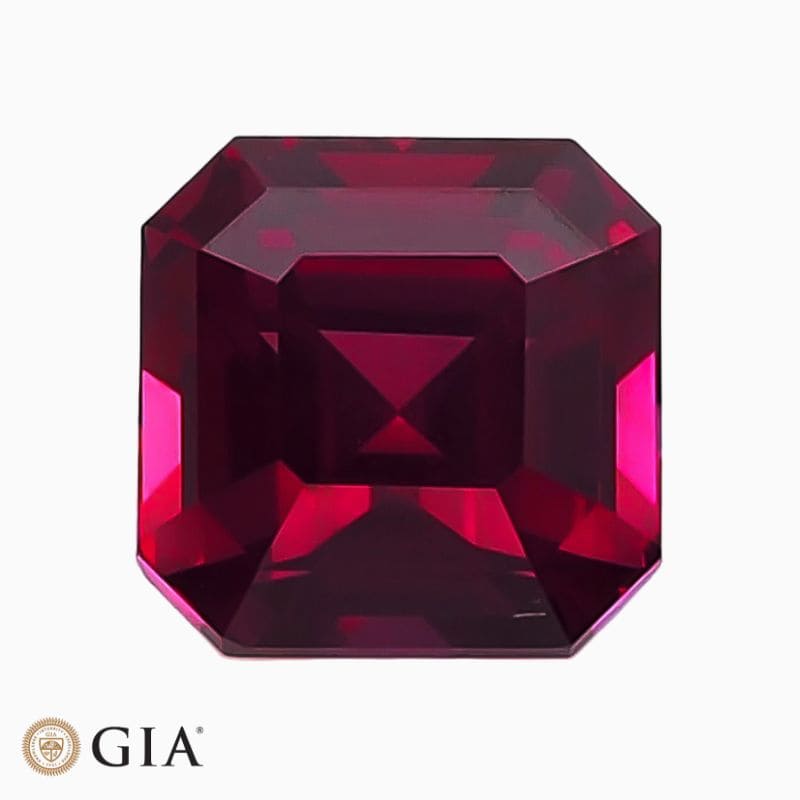 Natural heated mozambique ruby