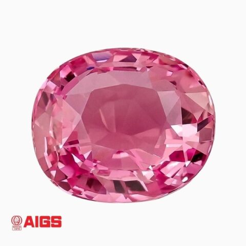 Natural unheated padparadscha sapphire gemstone