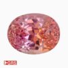 Natural padparadscha sapphire gemstone