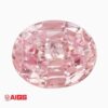 Natural padparadscha sapphire gemstone