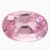 Natural peach sapphire gemstone