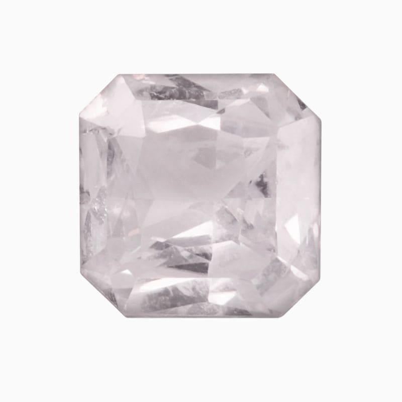Natural peach sapphire gemstone