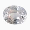 Natural peach sapphire gemstone