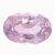 Natural peach sapphire gemstone