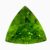 Natural peridot gemstone