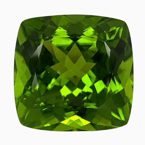 Natural peridot gemstone