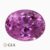 Natural pink-purple sapphire gemstone