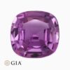Natural pink-purple sapphire gemstone