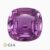 Natural pink-purple sapphire gemstone