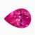 Natural pink sapphire gemstone