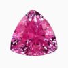 Natural pink sapphire gemstone