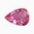 Natural pink sapphire gemstone