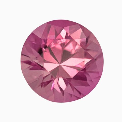 Natural pink sapphire gemstone