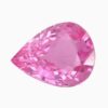Natural pink sapphire gemstone
