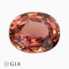 Natural pink sapphire gemstone