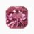 Natural pink sapphire gemstone
