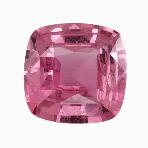 Natural pink sapphire gemstone