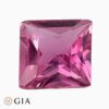 Natural pink sapphire gemstone