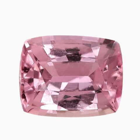Natural pink sapphire gemstone