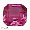 Natural pink sapphire gemstone