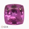 Natural pink sapphire gemstone