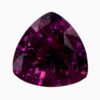 Natural purple sapphire gemstone