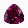 Natural purple sapphire gemstone