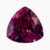 Natural purple sapphire gemstone