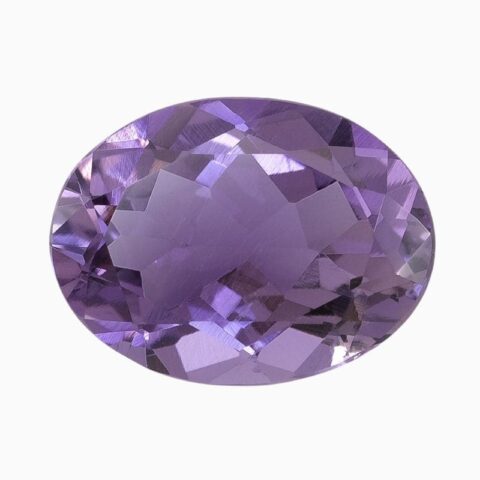 Natural purple scapolite gemstone