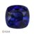 Natural heated royal blue sapphire gemstone