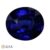 Natural heated royal blue sapphire gemstone