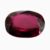 Natural ruby gemstone