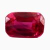 Natural ruby gemstone