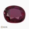 Natural heated thai ruby