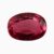 Natural ruby gemstone